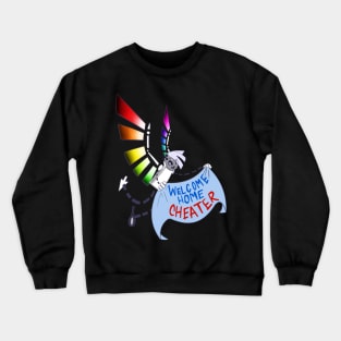 paint tool sigh Crewneck Sweatshirt